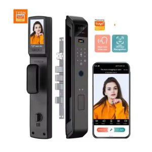 Airbnb door locks Keyless Smart Door Lock – Biometric Security Systems Tuya