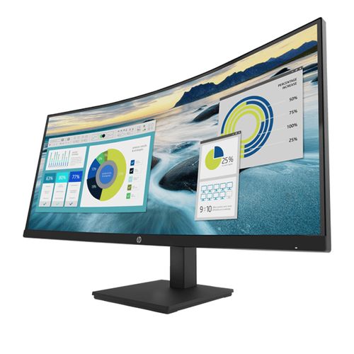 HP P34hc G4 WQHD USB-C Curved Monitor 21Y56AS - Image 2