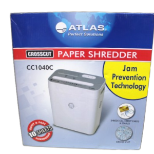 Atlas CC1040 Paper Shredder - Cross cut