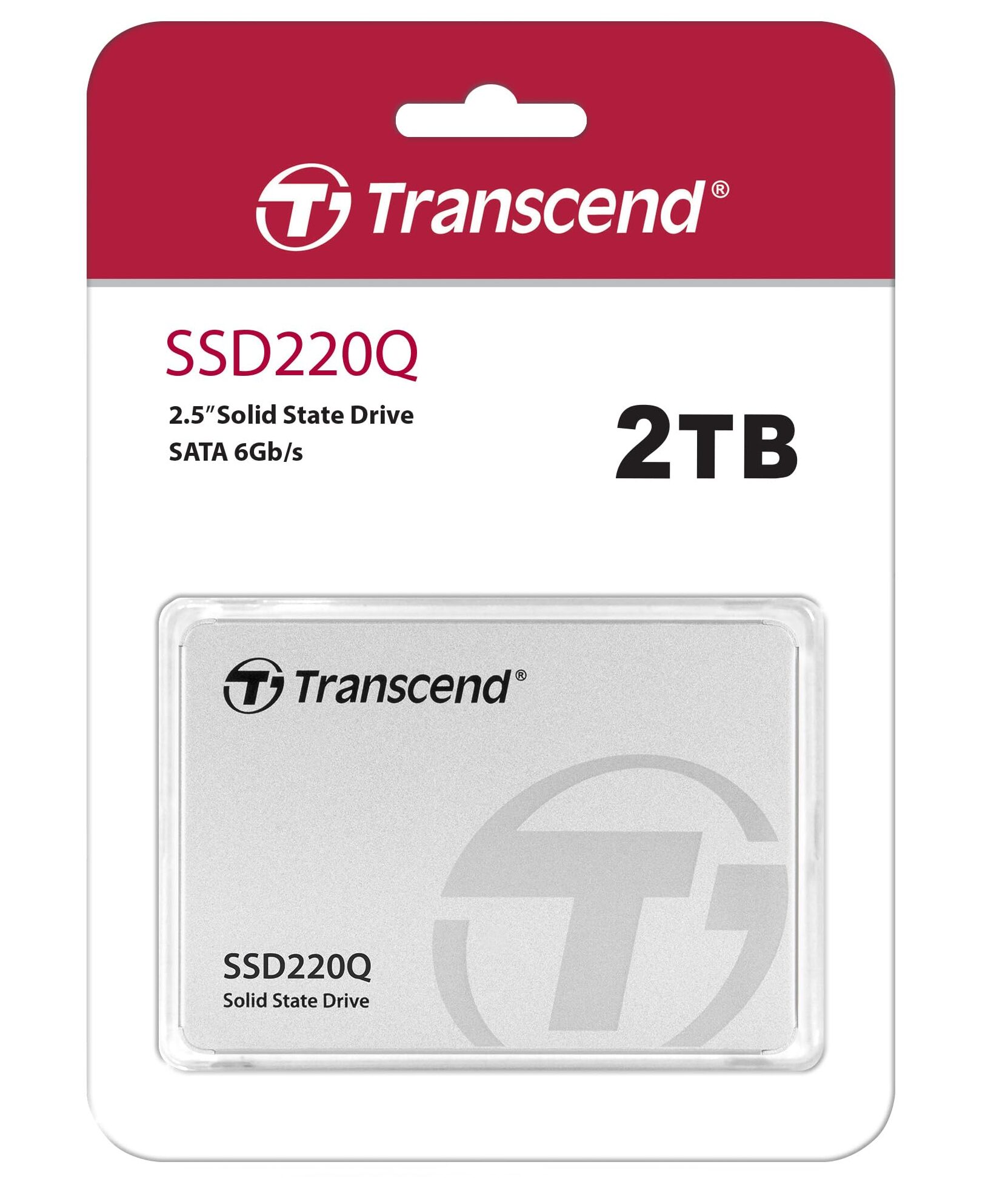 Transcend 2TB SATA SSD220Q 2.5” Internal SSD – TS2TSSD220Q